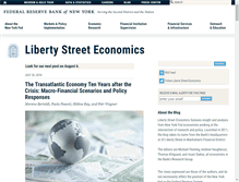 Tablet Screenshot of libertystreeteconomics.newyorkfed.org